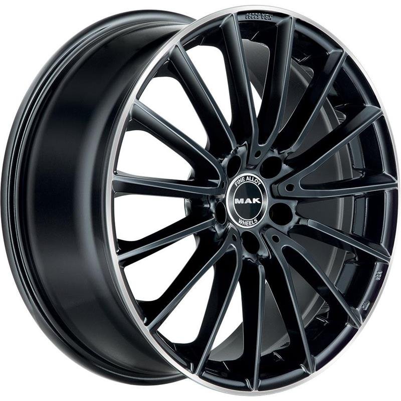 MAK Komet 2022 Gloss Black Mirror Ring 7.5x17/5x112 D66.6 ET36  